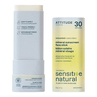 Відношення Oatmel Sensitive Natural Sensitive Mineral Мінеральний сонцезахисний крем для обличчя стік SPF30 20г