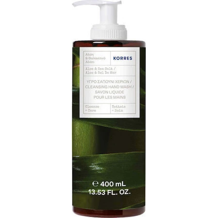 Korres Aloe & Sea Salt Pump Hand Gel 400ml: цены и характеристики