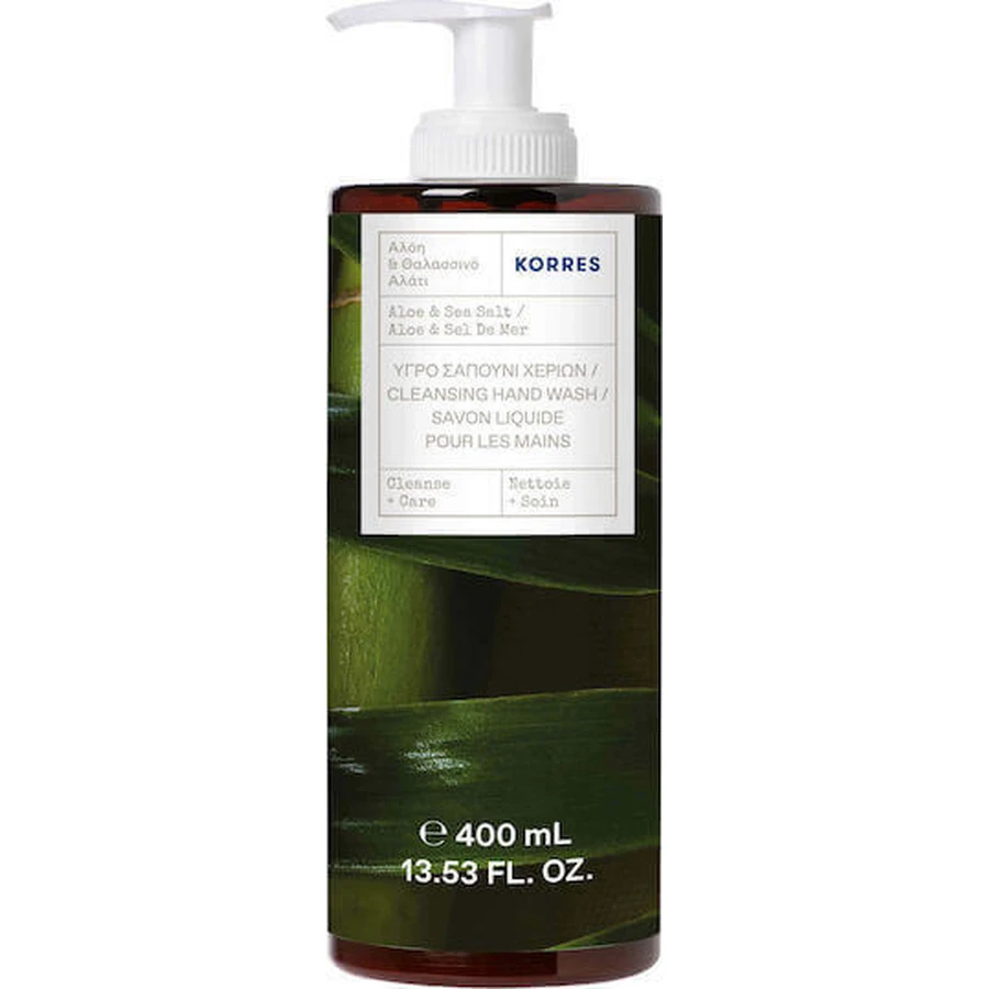 Korres Aloe & Sea Salt Pump Hand Gel 400ml: цены и характеристики
