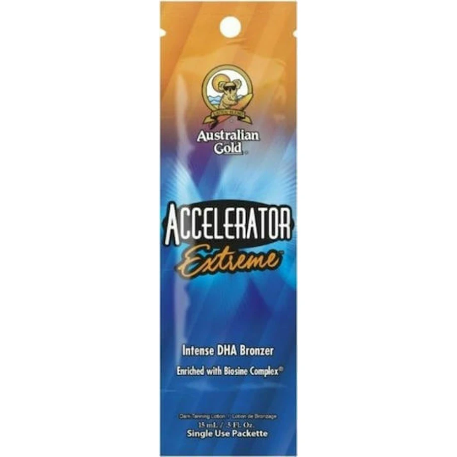 Австралійський крем для екстремальної засмаги тіла Australian Gold Gold Accelerator 15 мл: ціни та характеристики