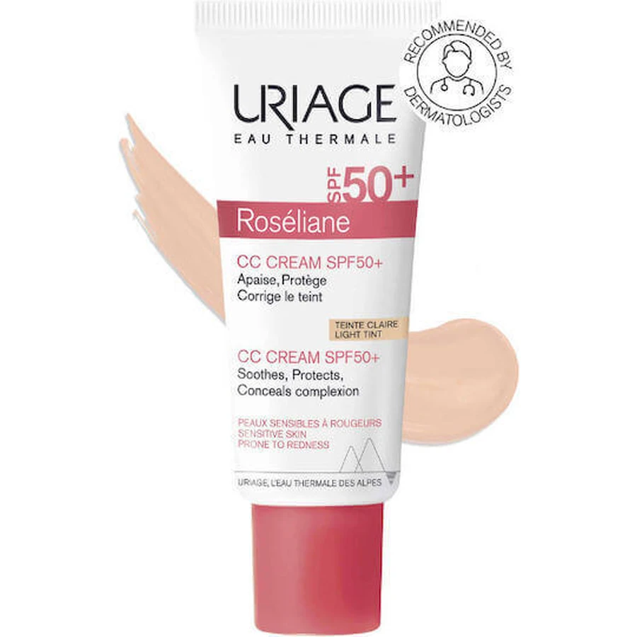 Uriage Roseliane Roseliane CC Увлажняющий дневной крем для лица с солнцезащитным фактором SPF50 40 мл: цены и характеристики