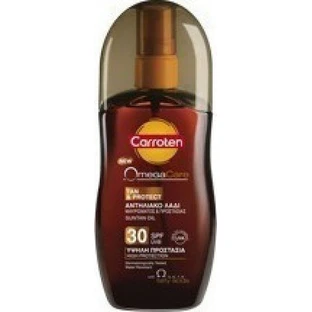 Carroten Omega Care Omega Care Tan & Protect Oil Водостойкое солнцезащитное масло для тела Защита от солнца (SPF) 30 125 мл