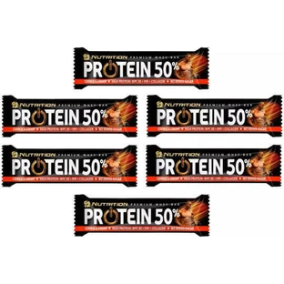 Go On Nutrition Premium Whey 50 Батончики Go On Nutrition Premium Whey 50 з 50% протеїну зі смаком печива та крему 6x40гр