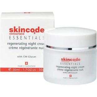 Skincode Essentials Багатий зволожуючий та антивіковий нічний зволожуючий крем для обличчя з вітаміном С та колагеном 50 мл
