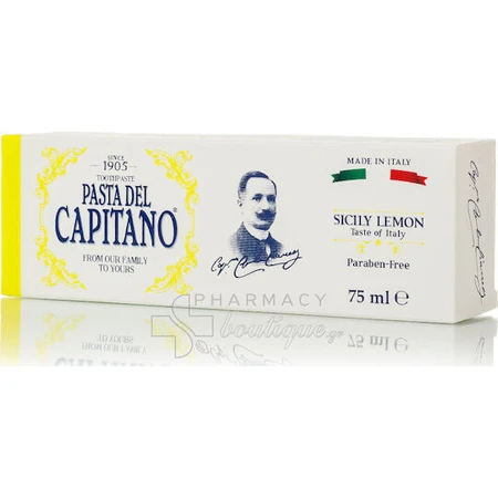 Зубная паста Pasta del Capitano 75 мл: цены и характеристики
