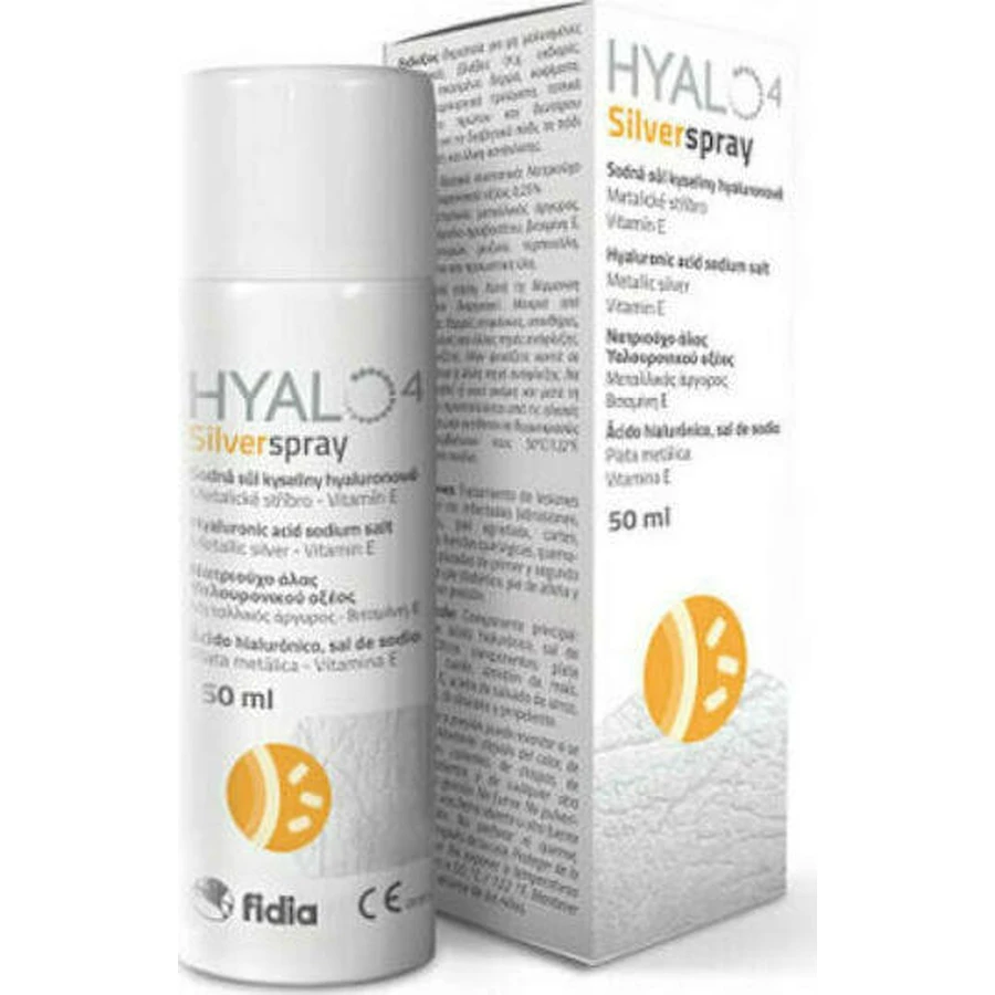Fidia Pharmaceuticals Hyalo4 Silverspray Загоювальний спрей 50мл: ціни та характеристики