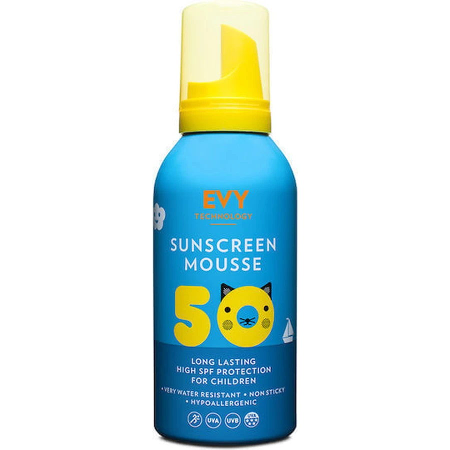 Evy Technoology Водостойкий детский солнцезащитный крем-мусс SPF50 150 мл: цены и характеристики
