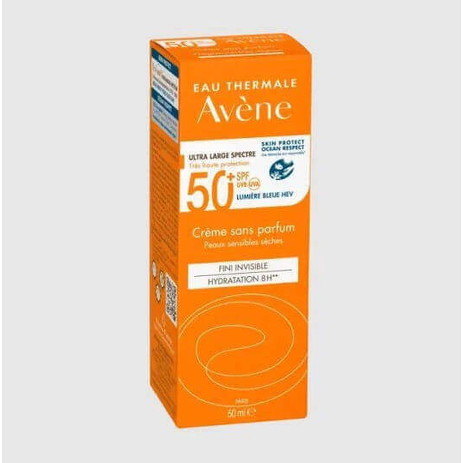 Eau Thermale Avène Comfort Cream Water Proof Sun Protection Face Cream SPF50 50ml: цены и характеристики