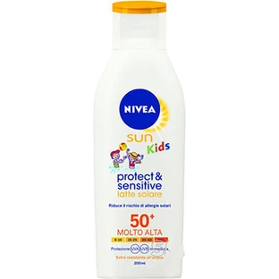 Nivea Sun Kids Водостойкий солнцезащитный крем-эмульсия SPF50 200 мл
