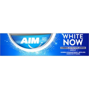 Відбілююча зубна паста AIM White Now 75мл