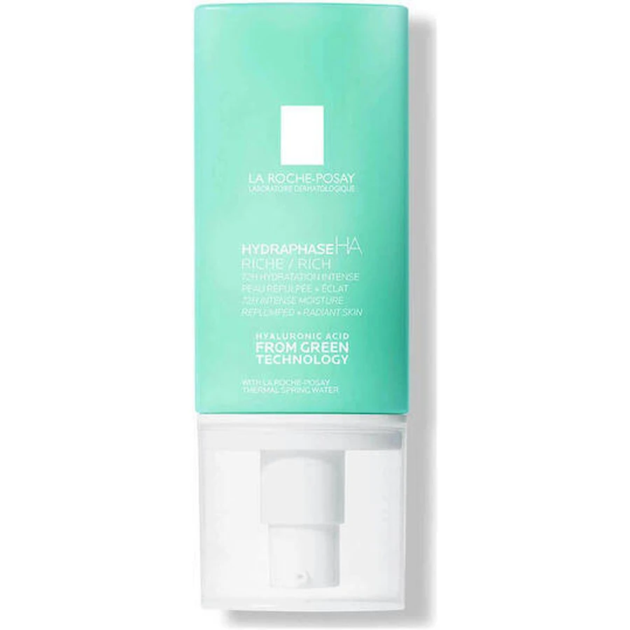La Roche Posay Hydraphase HA Intense Rich 72h Зволожуючий крем для обличчя з гіалуроновою кислотою 50 мл: ціни та характеристики