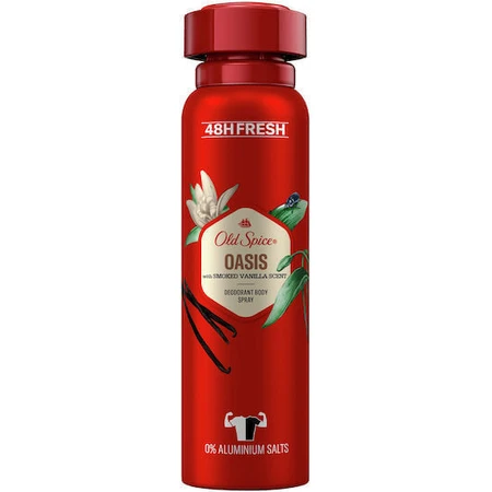 Дезодорант Old Spice Oasis Smoked Vanilla Копчена ваніль Дезодорант-спрей 48 годин без алюмінію 150 мл: ціни та характеристики