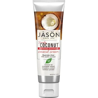 Jason Simply Coconut Whitening Fluoride-Free Whitening Toothpaste 119gr