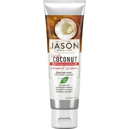 Jason Simply Coconut Whitening Fluoride-Free Whitening Toothpaste 119gr: цены и характеристики