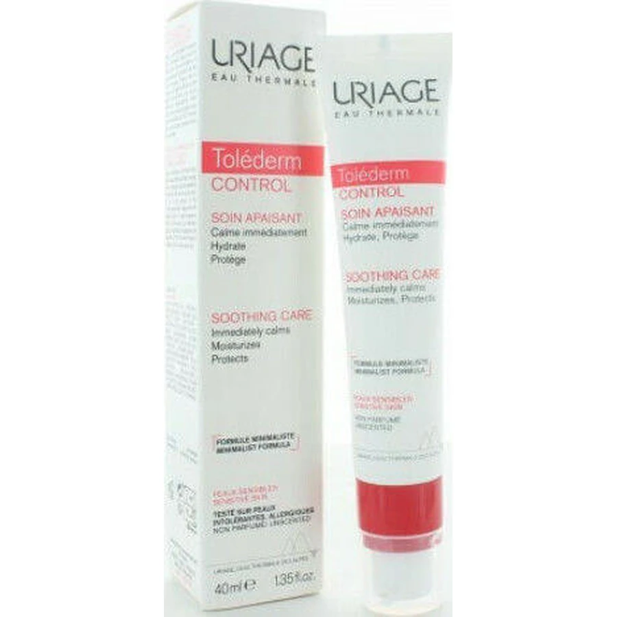 Денний крем для обличчя Uriage Tolederm Tolederm Control Light 24h Зволоження та боротьба з плямами 40мл: ціни та характеристики