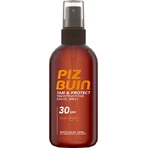 Piz Buin Tan & Protect Oil Водостойкое солнцезащитное масло для тела SPF30 в спрее 150 мл: цены и характеристики