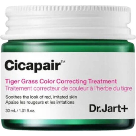 Dr. Jart+ Cicapair Tiger Grass Face Moisturising Day Cream SPF30 Крем для лица против покраснений с ниацинамидом и центеллой азиатской 30 мл: цены и характеристики