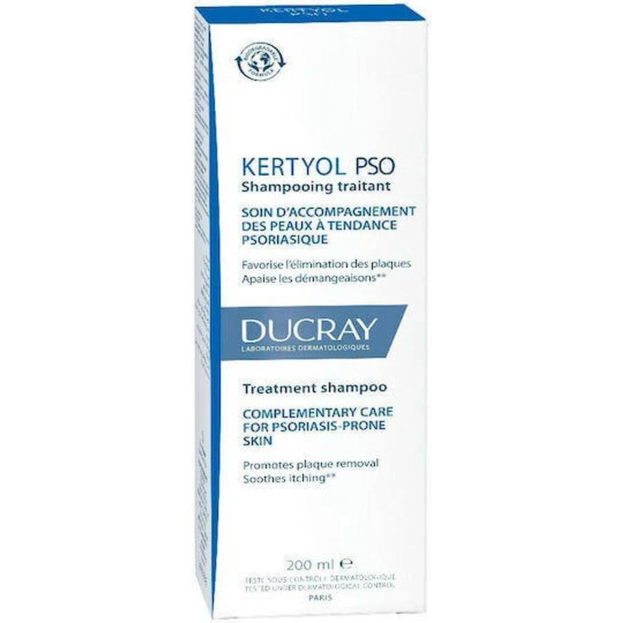 Ducray Kertyol PSO Ребалансування при псоріазі 200 мл: ціни та характеристики