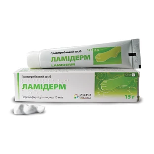 Ламидерм крем 10 мг/г туба 15 г