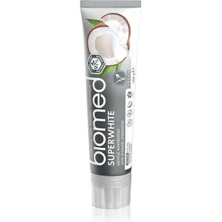 Splat Biomed Superwhite Зубна паста без фтору для відбілювання кокосова 100гр