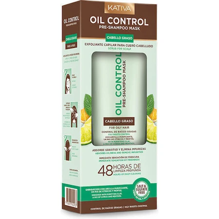Kativa Oil Control Pre-Shampoo Repair Hair Mask 200 мл: цены и характеристики