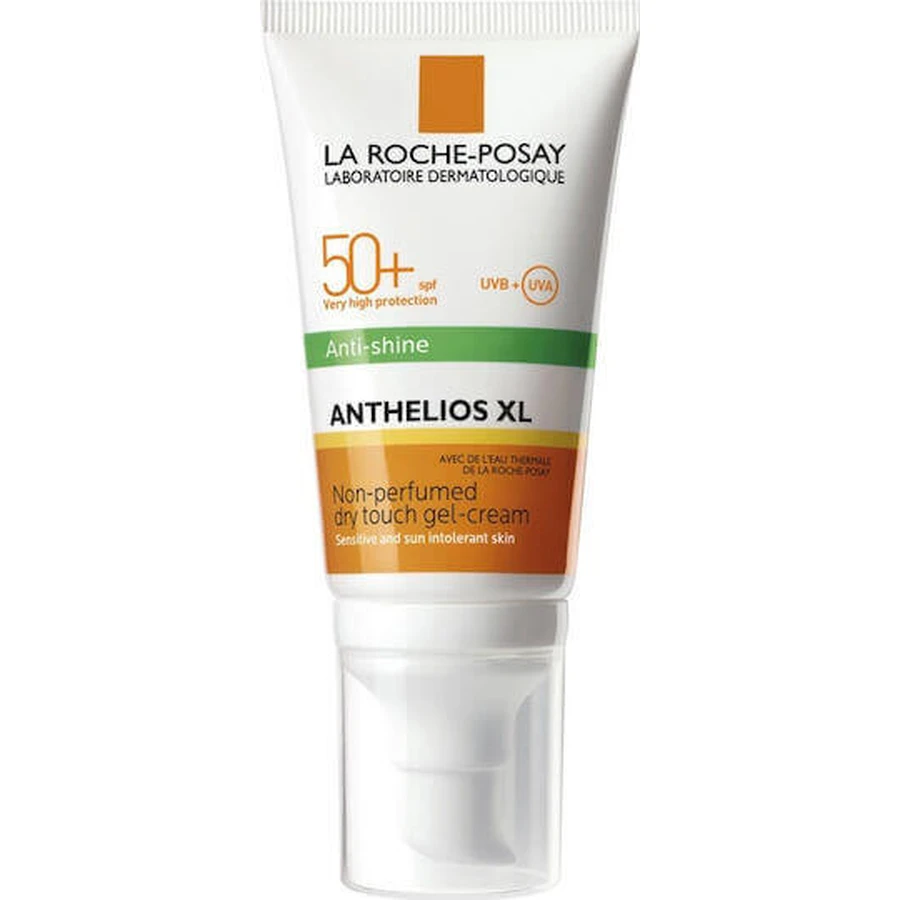 Сонцезахисний крем для обличчя La Roche Posay Anthelios XL Anti Shine Водостійкий сонцезахисний крем SPF50 50 мл: ціни та характеристики