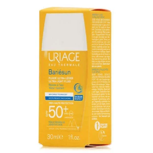 Uriage Bariesun Ultra Light Fluid Водостійкий сонцезахисний крем для обличчя від сонця (SPF) 50 30мл