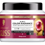 Schwarzkopf Gliss Bond Building 4in1 Color Radiance Маска для волосся, що зберігає колір 400 мл
