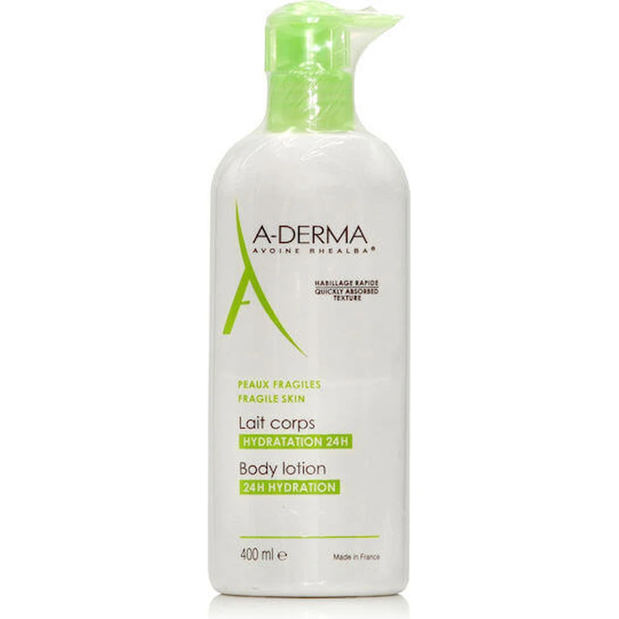 A-Derma 24h Hydration Зволожуючий регенеруючий лосьйон для сухої та чутливої шкіри 400мл: ціни та характеристики
