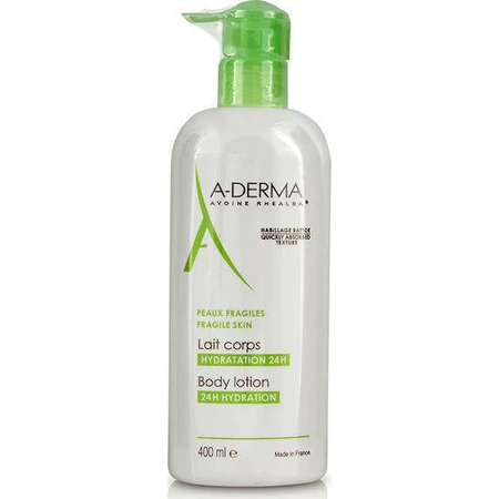 A-Derma 24h Hydration Зволожуючий регенеруючий лосьйон для сухої та чутливої шкіри 400мл: ціни та характеристики