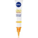 Nivea Q10 Q10 Energy Fresh Look тонізуючий крем проти зморшок і тонізуючий крем для шкіри навколо очей з вітаміном С 15 мл