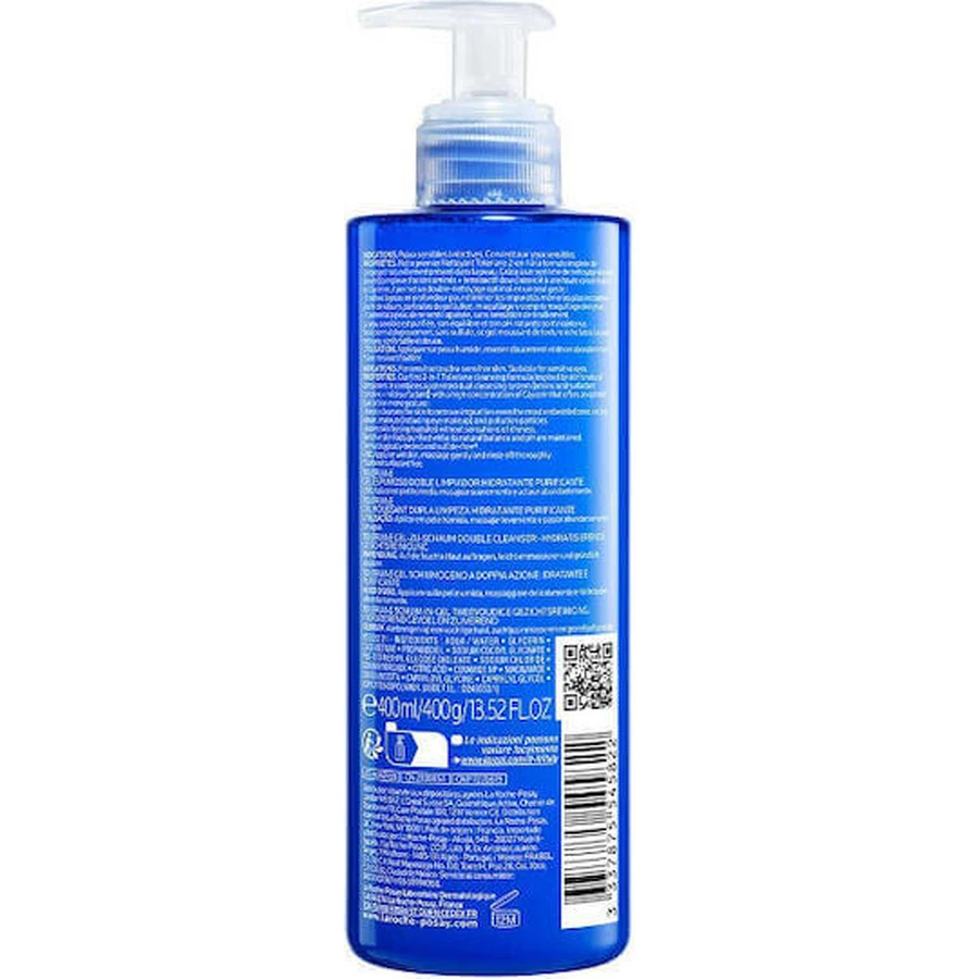 Гель для обличчя La Roche Posay Toleriane Double Cleansing Gel 400 мл: ціни та характеристики