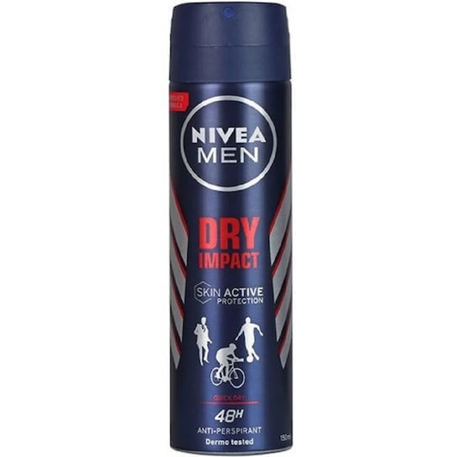 Nivea Dry Impact Deodorant 48h Дезодорант-спрей 150 мл: цены и характеристики