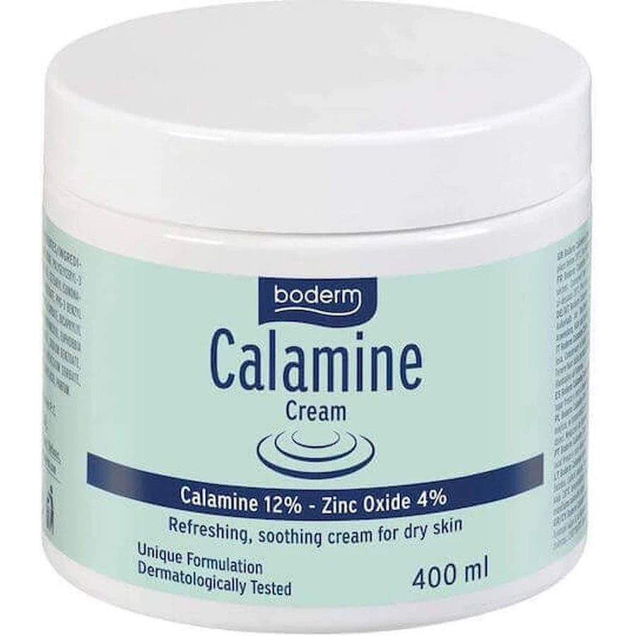 Зволожуючий крем для тіла Boderm Calamine для сухої шкіри 400мл: ціни та характеристики