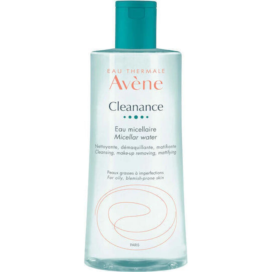 Міцелярна вода для зняття макіяжу Eau Thermale Avène Cleanance Міцелярна вода для зняття макіяжу для шкіри, схильної до акне 400мл: ціни та характеристики