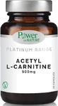 Power Of Nature Platinum Range Ацетил L-карнітин 500 мг 30 капс.