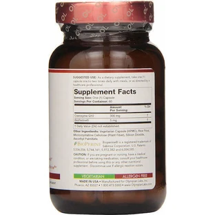 Olympian Labs CoQ10 Super Size BioPerine 300mg 60 caps
