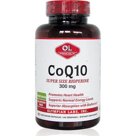 Olympian Labs CoQ10 Super Size BioPerine 300mg 60 caps: цены и характеристики