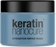 Зволожуюча відновлююча маска для волосся Keratin Nanocure Зволожуюча маска для волосся 250 мл