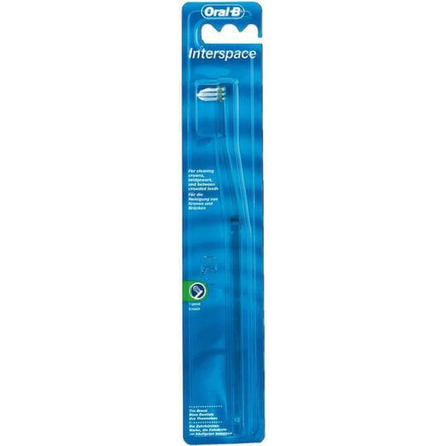 Зубная щетка Oral-B Interspace Inter с синей ручкой 1 шт.: цены и характеристики