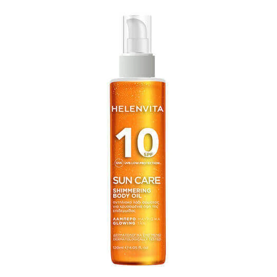 Helenvita Солнцезащитное масло для тела SPF10 20 мл: цены и характеристики