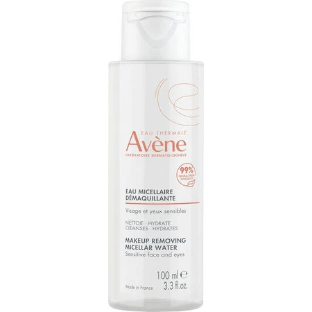 Міцелярна вода для зняття макіяжу Eau Thermale Avène Eau Micellaire Demaquillante Міцелярна вода для зняття макіяжу з обличчя 100 мл: ціни та характеристики