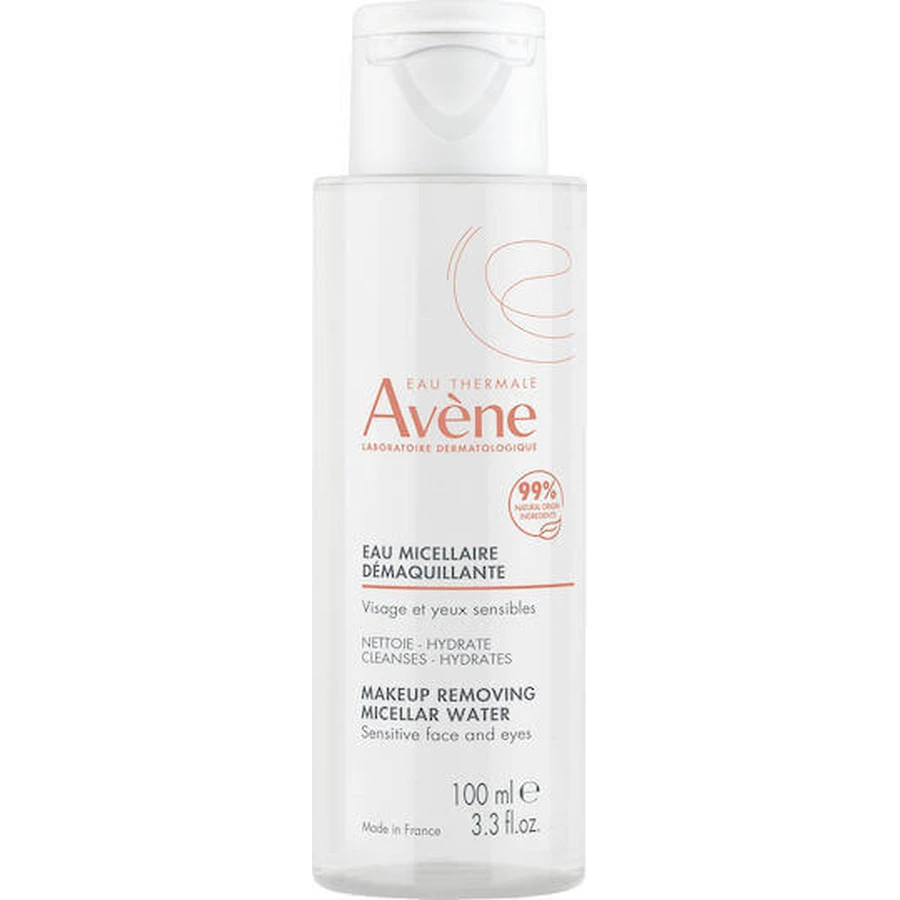 Міцелярна вода для зняття макіяжу Eau Thermale Avène Eau Micellaire Demaquillante Міцелярна вода для зняття макіяжу з обличчя 100 мл: ціни та характеристики