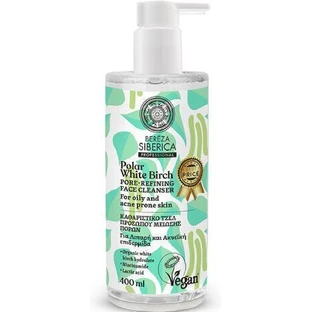 Natura Siberica Polar White Полярний білий гель для обличчя та очей, що очищає пори, для шкіри, схильної до акне, 400 мл