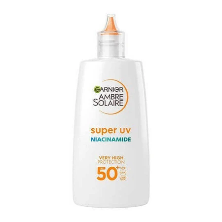 Garnier Ambre Solaire Супер УФ-ніацинамідний крем для обличчя із захистом від сонця SPF50+ 40мл: ціни та характеристики