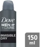 Дезодорант-спрей Dove Advanced Invisible Fresh 150 мл