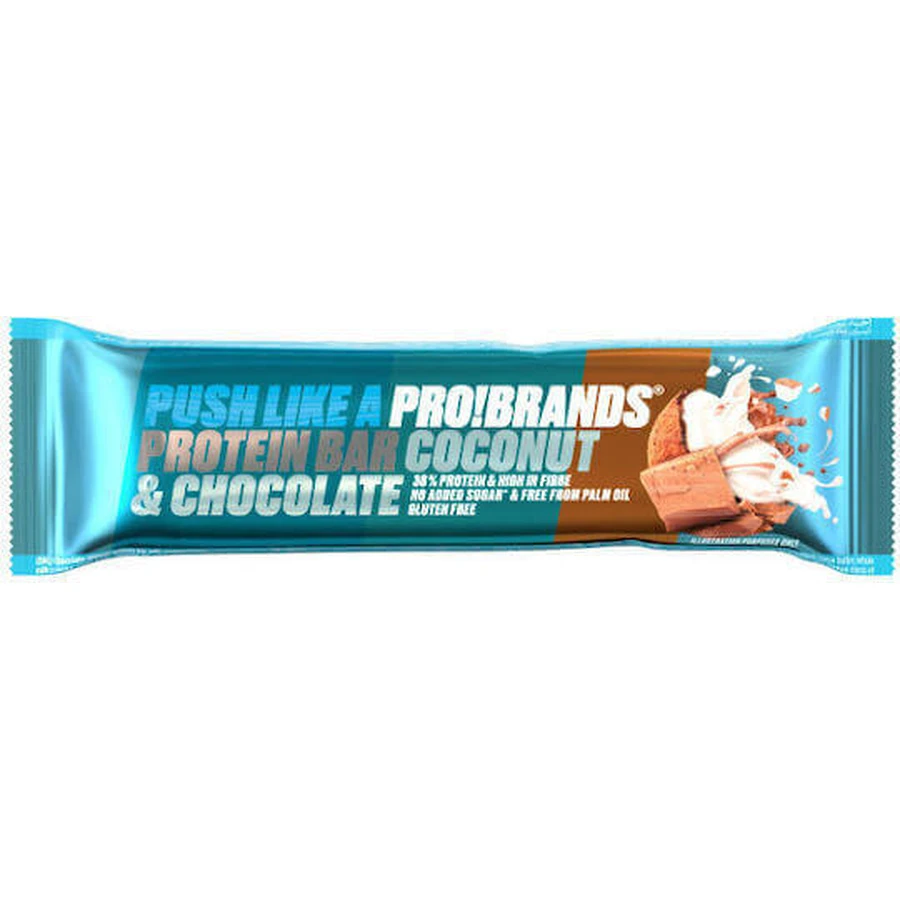 Протеиновый батончик Probrands с 38% белка и шоколадно-кокосовым вкусом 45 гр.: цены и характеристики