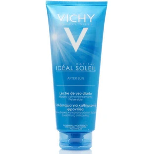 Vichy Capital Ideal Soleil Эмульсия после солнца для лица и тела с водой термального источника и маслом ши 300 мл