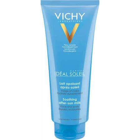 Vichy Capital Ideal Soleil Эмульсия после солнца для лица и тела с водой термального источника и маслом ши 300 мл: цены и характеристики