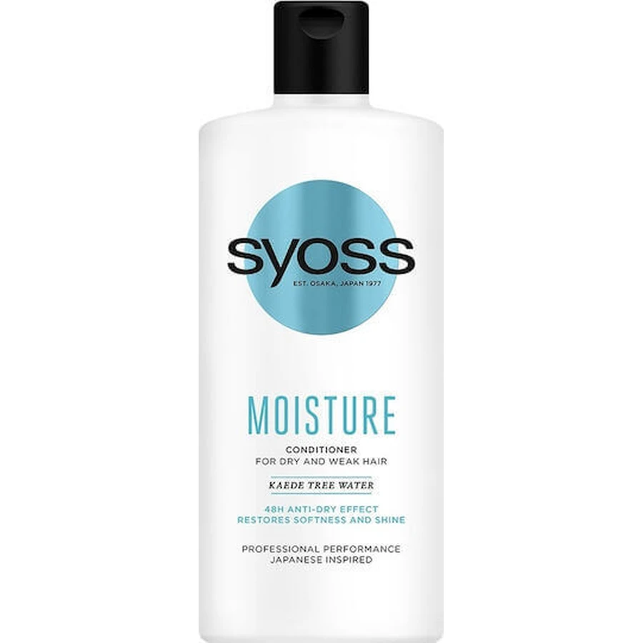 Зволожуючий кондиціонер Syoss Moisture Kaede Tree Water для сухого волосся 440 мл: ціни та характеристики